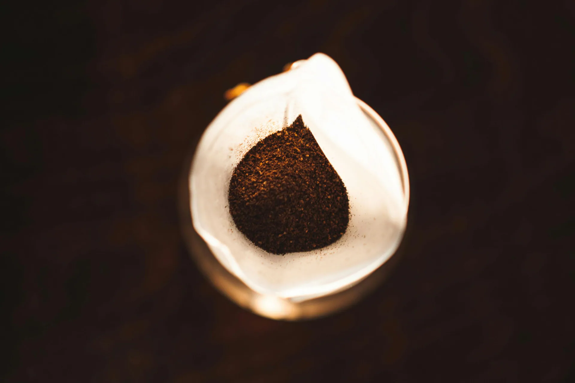 Coffee rows climbing a terraced volcanic slope